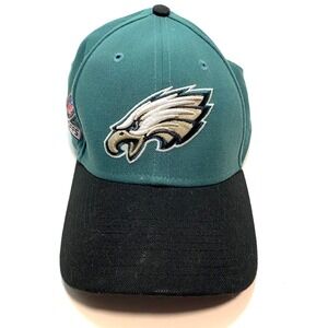 Philadelphia Eagles NFL 9FORTY Baseball Cap Green Black Adjustable
